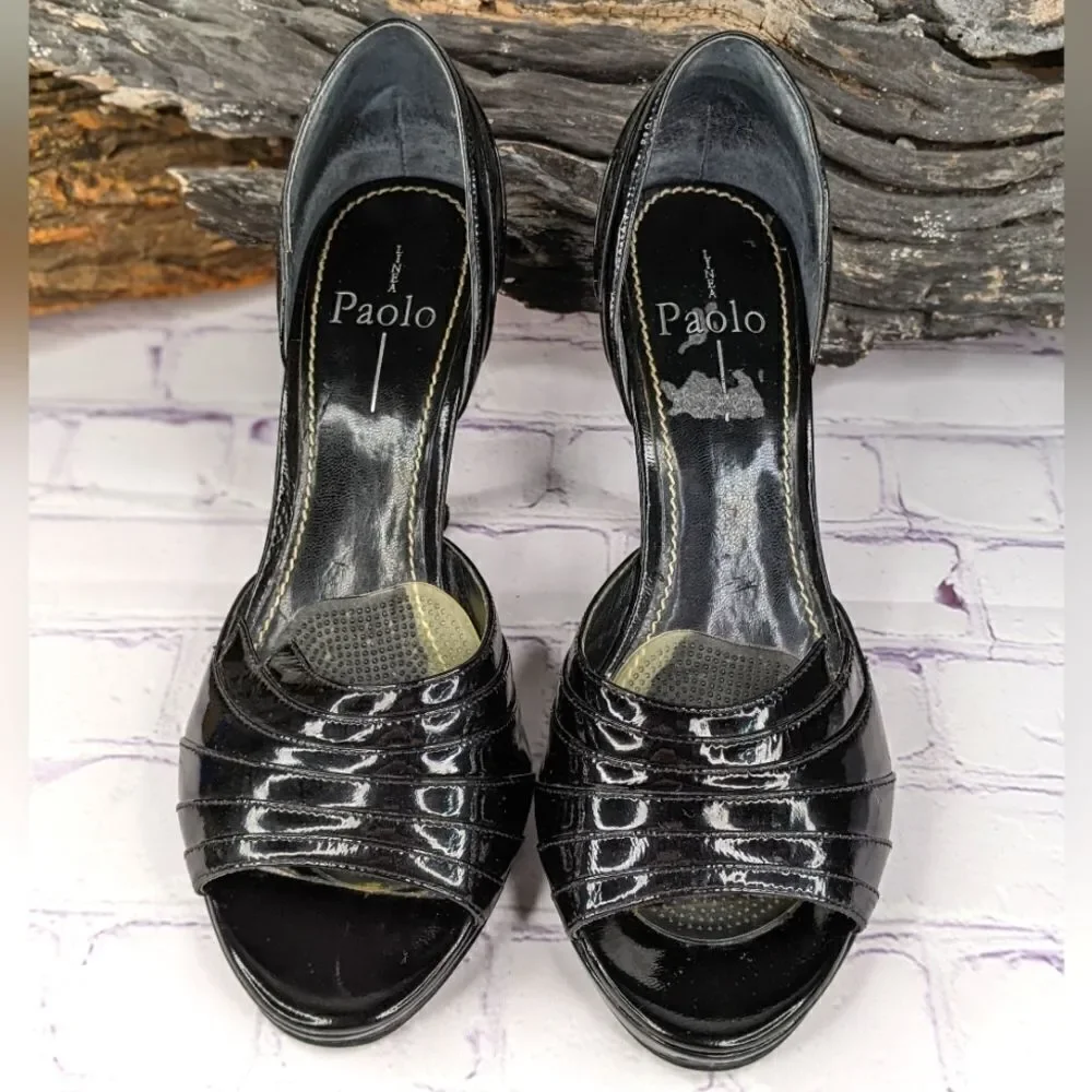 Linea Paolo Peep Toe d'Orsay Pump